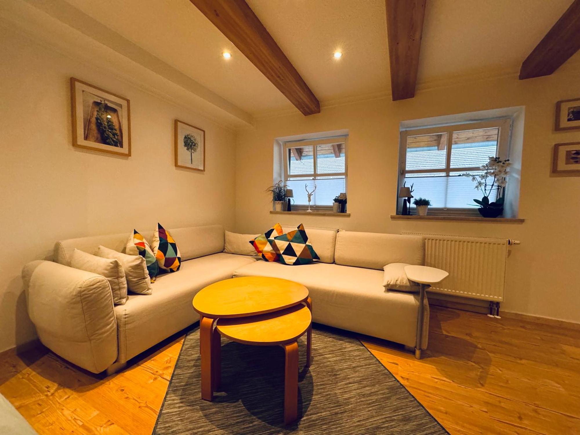 אגינג Ferienwohnung Vierseithof מראה חיצוני תמונה
